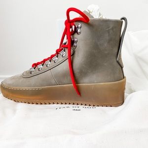 Fear of God Woman’s “hiking” boots. Leather made in Italy.